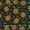 Soft Cotton Bottle Green Colour Jaal Print Fabric Online 9649AR3
