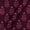 Cotton Purple Wine Colour Sanganeri Print 43 Inches Width Fabric