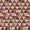 Cotton Cream Beige Colour Geometric Jaipuri Print Fabric Online 9649U1
