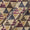 Cotton Cream Beige Colour Geometric Jaipuri Print Fabric Online 9649U3