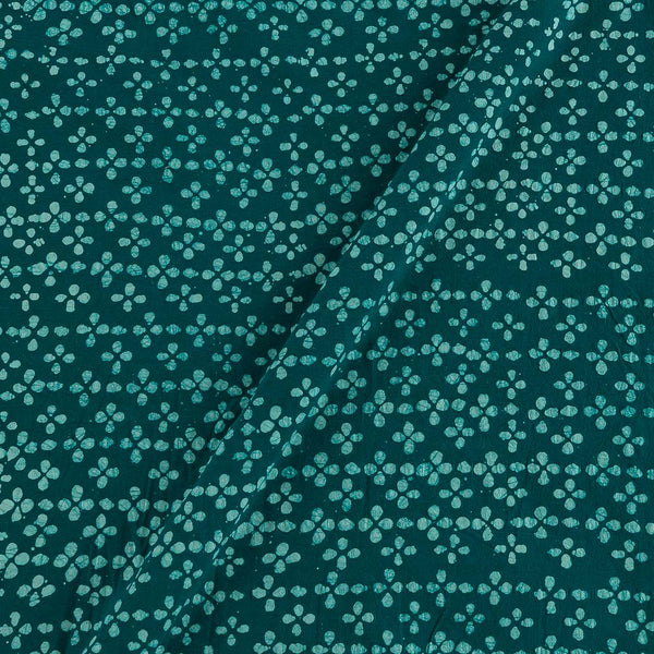 Cotton Teal Green Colour Brasso Effect Wax Batik Fabric freeshipping - SourceItRight