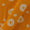 Cotton Golden Orange Colour Brasso Effect Geometric Wax Batik Fabric Online 9658JF3