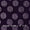 Cotton Deep Purple Colour Brasso Effect Bandhani Wax Batik Fabric Online 9658JG1