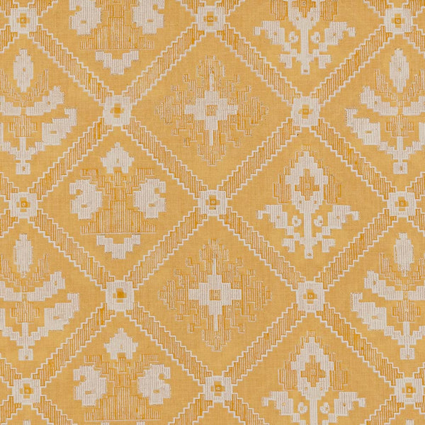 Soft Type Cotton Pine Yellow Colour 43 inches Width Geometric Foil Print Fabric freeshipping - SourceItRight