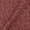Coloured Dabu Carrot Colour Floral Hand Block Print on Flex Cotton Fabric Online 9669O