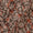 Coloured Dabu Cedar Colour Jaal Hand Block Print on Cotton Fabric Online 9669R1