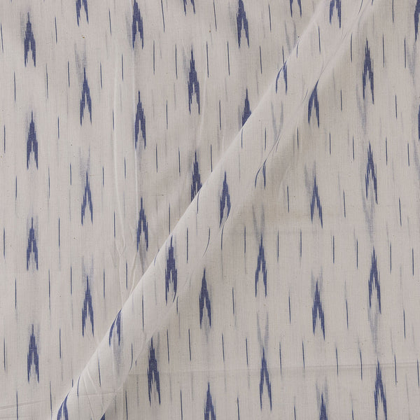 Cotton Off White Colour Bhagalpuri Ikat Fabric Online 9681AG7