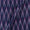 Cotton Deep Purple X Black Cross Tone Bhagalpuri Ikat Fabric Online 9681GM2