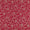 Cotton Coral Red Colour Jaal Gold Foil Print 43 Inches Width Fabric