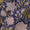 Soft Cotton Violet Purple Colour Jaal Pattern Jaipuri Hand Block Print Fabric Online 9693AD