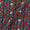Soft Cotton Dark Blue Colour Jaal Pattern Jaipuri Hand Block Print Fabric Online 9693AE