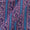 Soft Cotton Cadet Blue Colour All Over Border Pattern Jaipuri Hand Block Print Fabric Online 9693AR