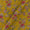 Cotton Lime Yellow Colour Floral Print 43 Inches Width Fabric