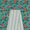 Two Pc Set Of Soft Cotton Jaipuri Hand Block Printed Fabric & Cotton Dobby Jacquard Striped Fabric