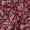 Soft Cotton Maroon Colour Jaal Pattern Jaipuri Hand Block Print Fabric Online 9693W