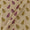 Leaves Print on Beige Colour Slub Katri Fancy Cotton Silk Fabric Online 9694AD