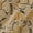 Warli Print on Beige Colour Slub Katri Fancy Cotton Silk Fabric Online 9694AM