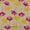Leaves Print on Beige Colour Slub Katri Fancy Cotton Silk Fabric Online 9694AN