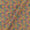 Ikat Print on Beige Colour Slub Katri Fancy Cotton Silk Fabric Online 9694AS