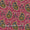 Paisley Print on Rani Pink Colour Slub Katri Fancy Cotton Silk Fabric Online 9694AT