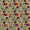 Jaal Print on Beige Colour Slub Katri Fancy Cotton Silk Fabric Online 9694L3