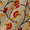Jaal Print on Beige Colour Slub Katri Fancy Cotton Silk Fabric Online 9694L5