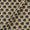 Elephant Motif Print on Beige Colour Slub Katri Fancy Cotton Silk Fabric Online 9694Q3
