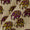 Elephant Motif Print on Beige Colour Slub Katri Fancy Cotton Silk Fabric Online 9694Q4