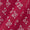 Geometric Pattern Wax Batik on Hot Pink Colour Assam Silk Feel Fabric Online 9695BG1
