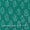 Geometric Pattern Wax Batik on Mint Colour Assam Silk Feel Fabric Online 9695BI2