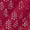 Geometric Pattern Wax Batik on Hot Pink Colour Assam Silk Feel Fabric Online 9695BI3