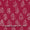 Geometric Pattern Wax Batik on Hot Pink Colour Assam Silk Feel Fabric Online 9695BI3