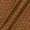 Coloured Dabu Brown Colour Geometric Block Print Rayon Fabric Online 9706CB