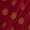 Buy Kasab Floral Butta Patan Gaji Maroon Red Colour Fabric Online 9712B 