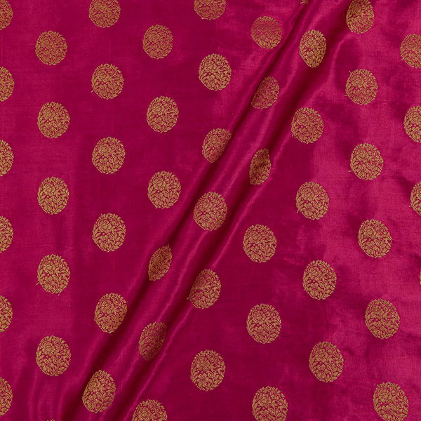 Gaji Kasab Butta Crimson Colour Fabric