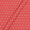 Buy Chanderi Cotton Coral Colour Geometric Butti Jacquard Fabric Online 9715G