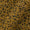 Unique Cotton Ajrakh Mustard Colour Small Leaves Block Print Fabric Online 9716KE4