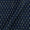 Buy Ajrakh Cotton Steel Blue Colour Natural Dye Print Fabric Online 9716OQ2