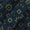 Buy Ajrakh Cotton Steel Blue Colour Natural Dye Print Fabric Online 9716UK4