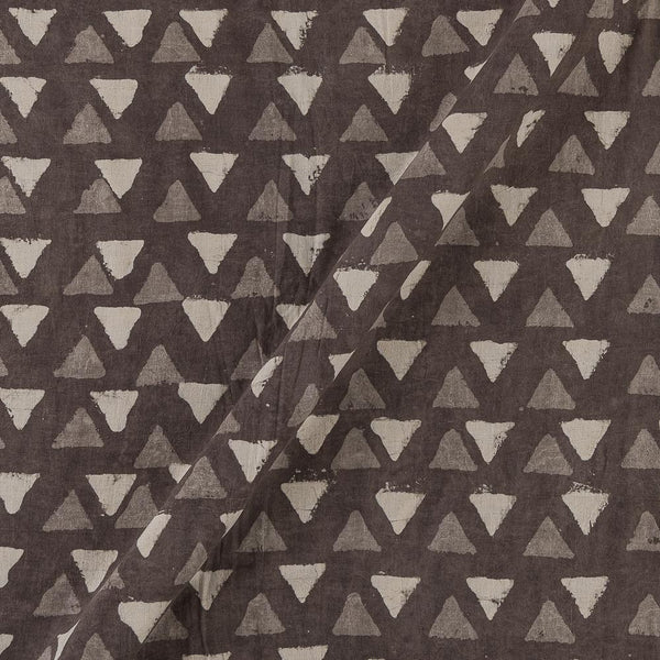 Dabu Cotton Cedar Colour Geometric Hand Block Print Fabric Online 9727AI4