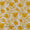 Flex Cotton Off White Colour Gold Foil Floral Jaal Print Fabric Online 9732AY2