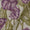 Flex Cotton (Cotton Linen) Off White Colour Floral Jaal Print with Gold Foil 43 Inches Width Fabric