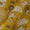 Flex Cotton Mustard Colour Floral Jaal Print Fabric Online 9732BK3