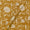 Flex Cotton Mustard Colour Gold Foil Floral Jaal Print Fabric Online 9732BR1