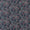 Flex Cotton Steel Grey Colour Floral Jaal Print Fabric Online 9732BV1