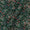 Flex Cotton Bottle Green Colour Floral Jaal Print Fabric Online 9732BV2