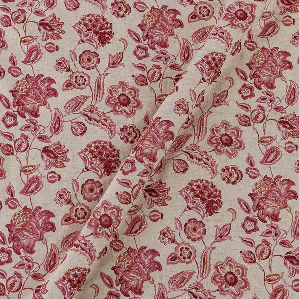 Flex Cotton Off White Colour Jaal Print Fabric Online 9732CH1