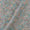 Soft Cotton Linen Feel Dove Grey Colour Floral Print Fancy Fabric Online 9748BQ1
