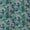Soft Cotton Linen Feel Pastel Green Colour Floral Print Fancy Fabric Online 9748BS