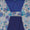 Cadet Blue Colour Printed Cotton Linen Feel Top, Violet Purple Colour Plain South Cotton Bottom and Royal Purple Colour Printed Georgette Dupatta Unstitched Three Piece Dress Material Online ST-9748BU2-4095DP-2253CL5